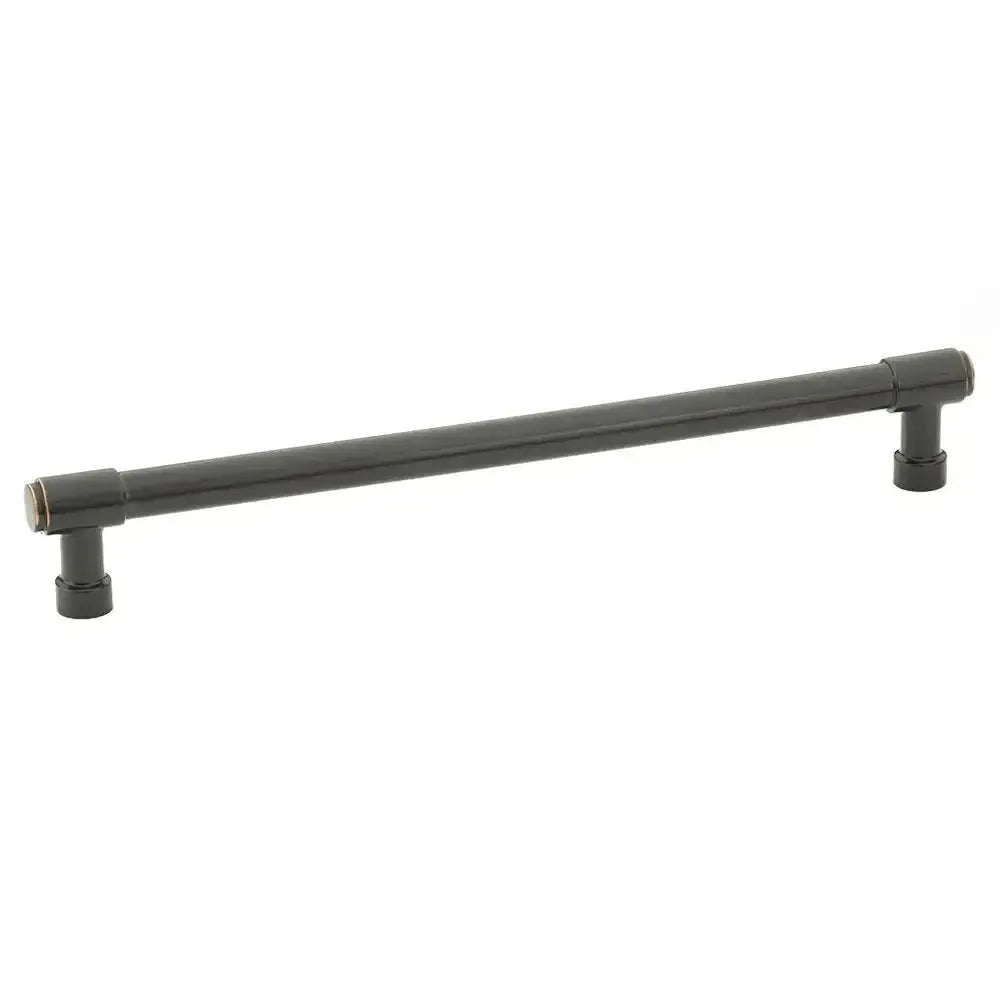 Emtek Jaladera de Gabinete Jasper Industrial Moderna — Bronce Aceitado