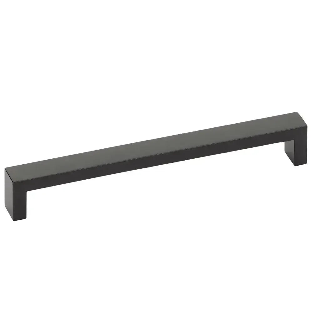 Emtek Jaladera de Gabinete Keaton — Negro Mate