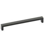 Emtek Jaladera de Gabinete Keaton — Negro Mate