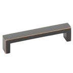 Emtek Jaladera de Gabinete Keaton — Bronce Aceitado