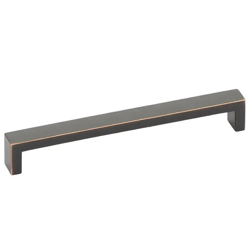 Emtek Jaladera de Gabinete Keaton — Bronce Aceitado