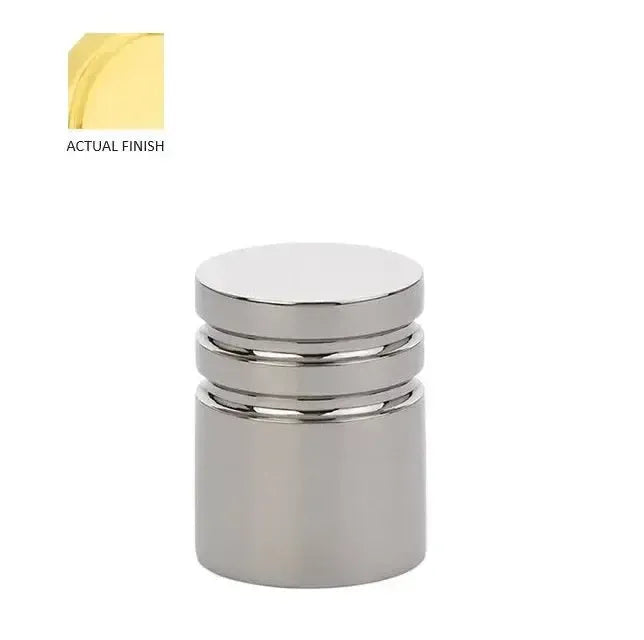 Emtek Perilla Metric Large, 1-1/8" — Latón sin Laca