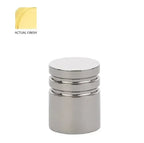 Emtek Perilla Metric, 1" — Latón sin Laca