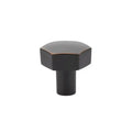Emtek Perilla Mod Hex — Bronce Aceitado