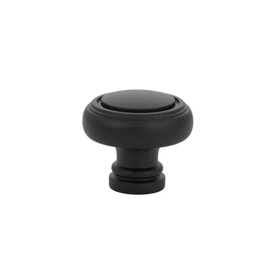 Emtek Perilla de Gabinete Norwich, 1-1/4" — Negro Mate
