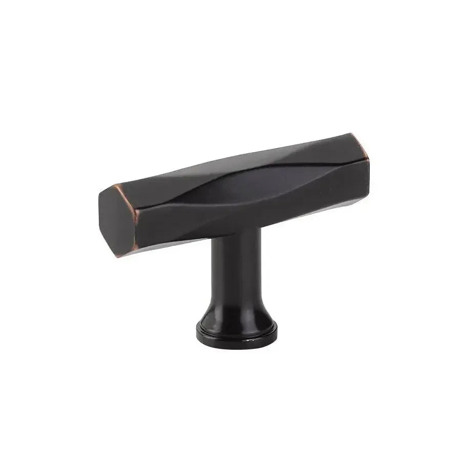Emtek Perilla Tribeca, 2" — Bronce Aceitado