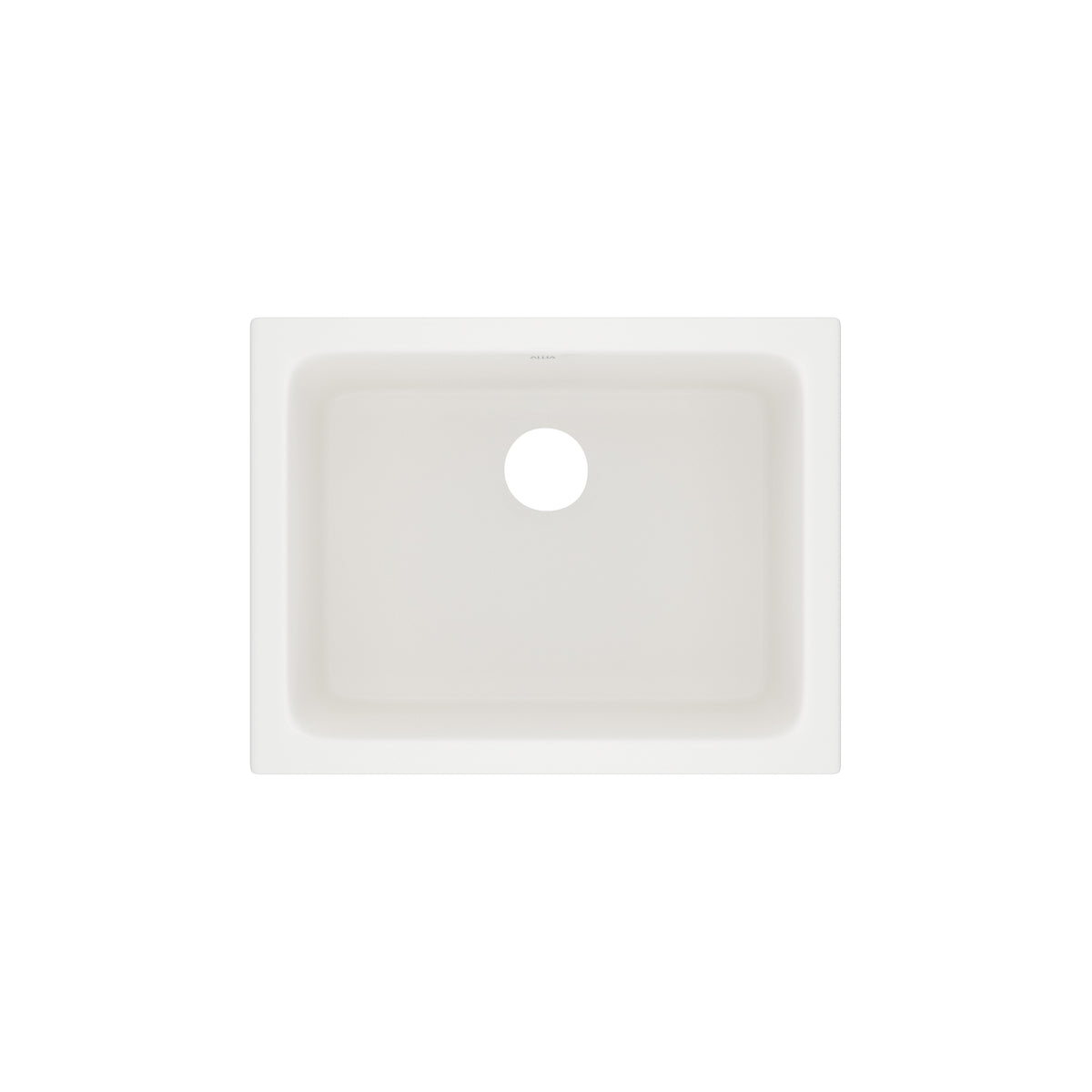 Rohl Allia Tarja Sencilla Bajocubierta de Fireclay para Cocina o Lavadero 24" - Pergame