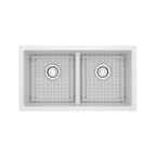Rohl Fonsa Tarja Doble de Cuarzo Bajocubierta 33" - Blanco