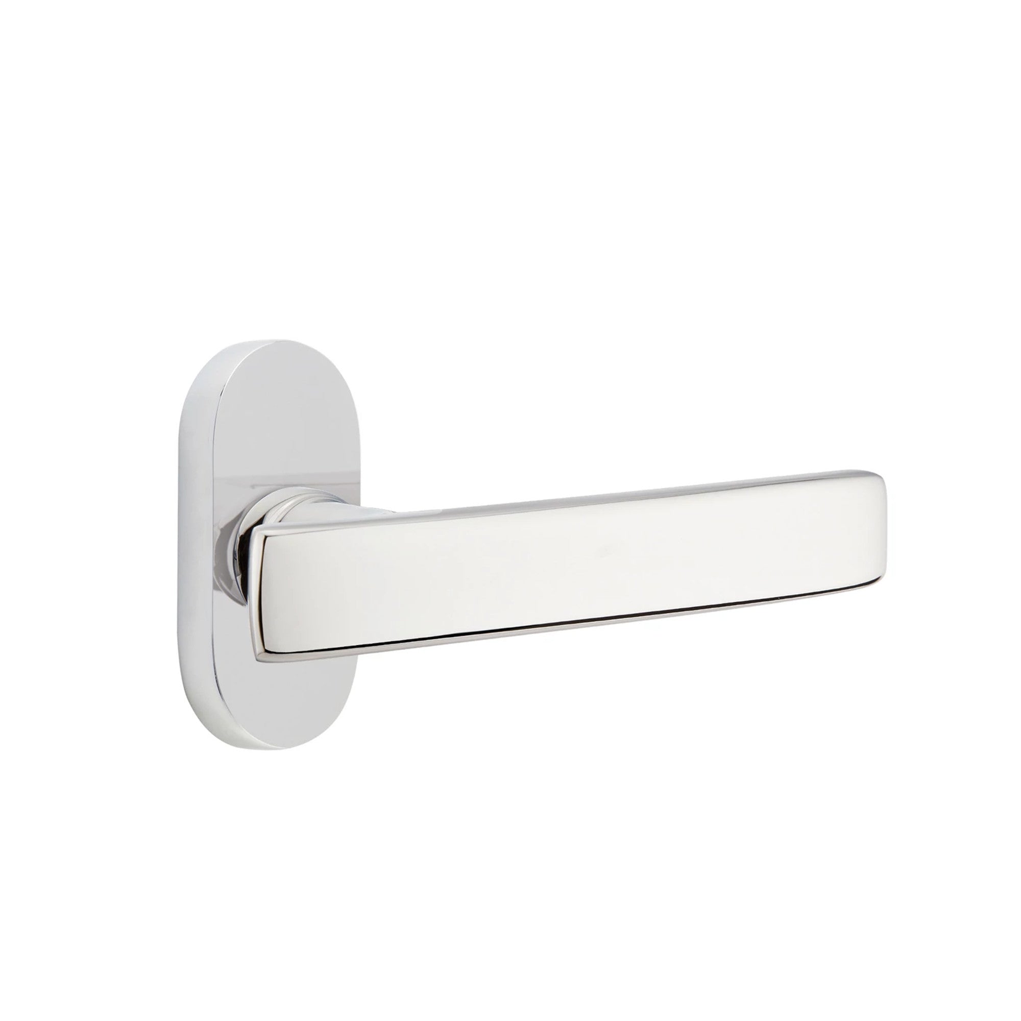 Cromo Pulido · 1-1/2" x3" Oval Rosette