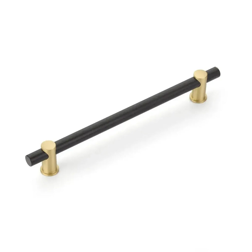 Schaub Jaladera de Barra Fonce Polish, 8" cc — Negro Mate
