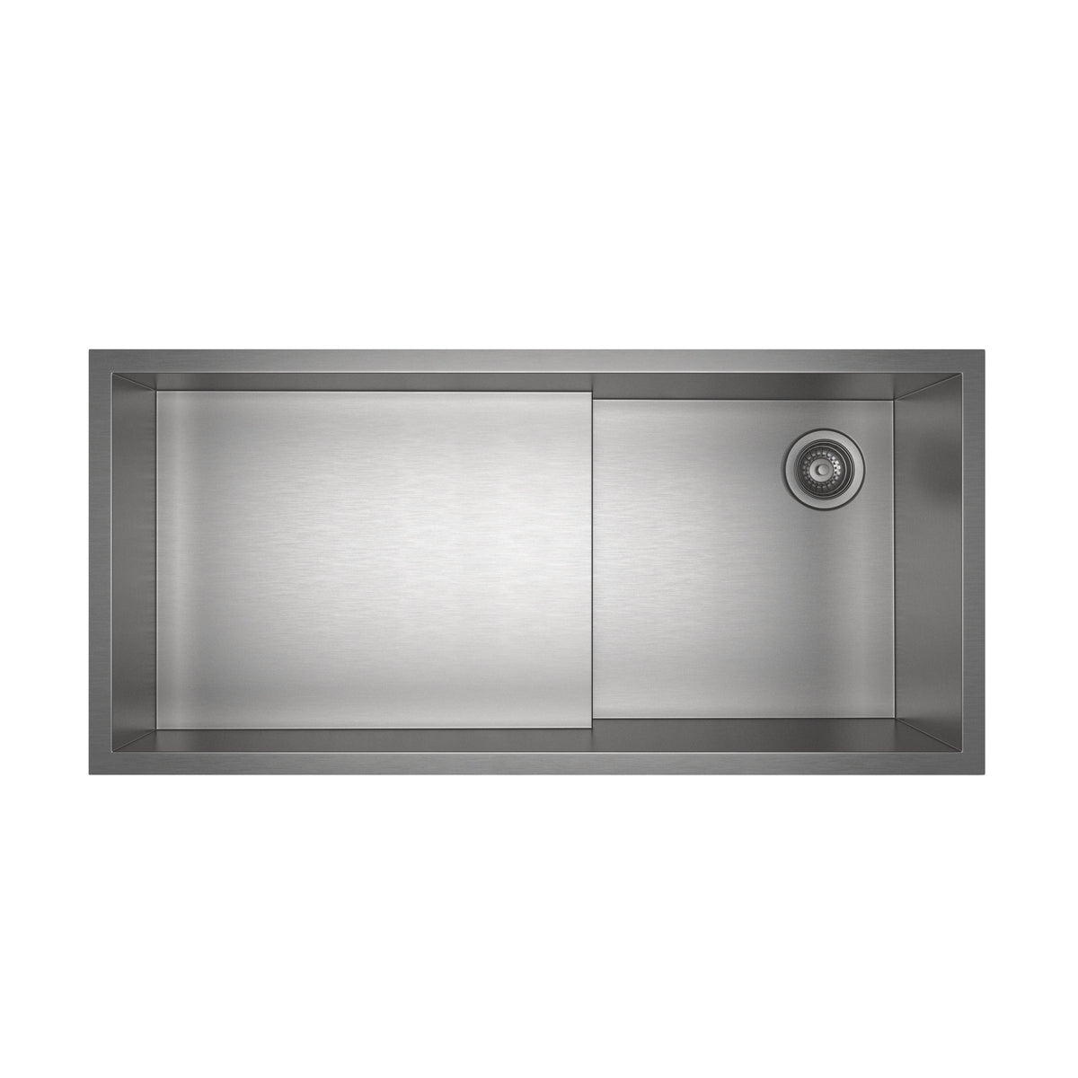 Rohl Culinario Tarja Workstation de Acero Inoxidable 36" - Acero Inoxidable Cepillado