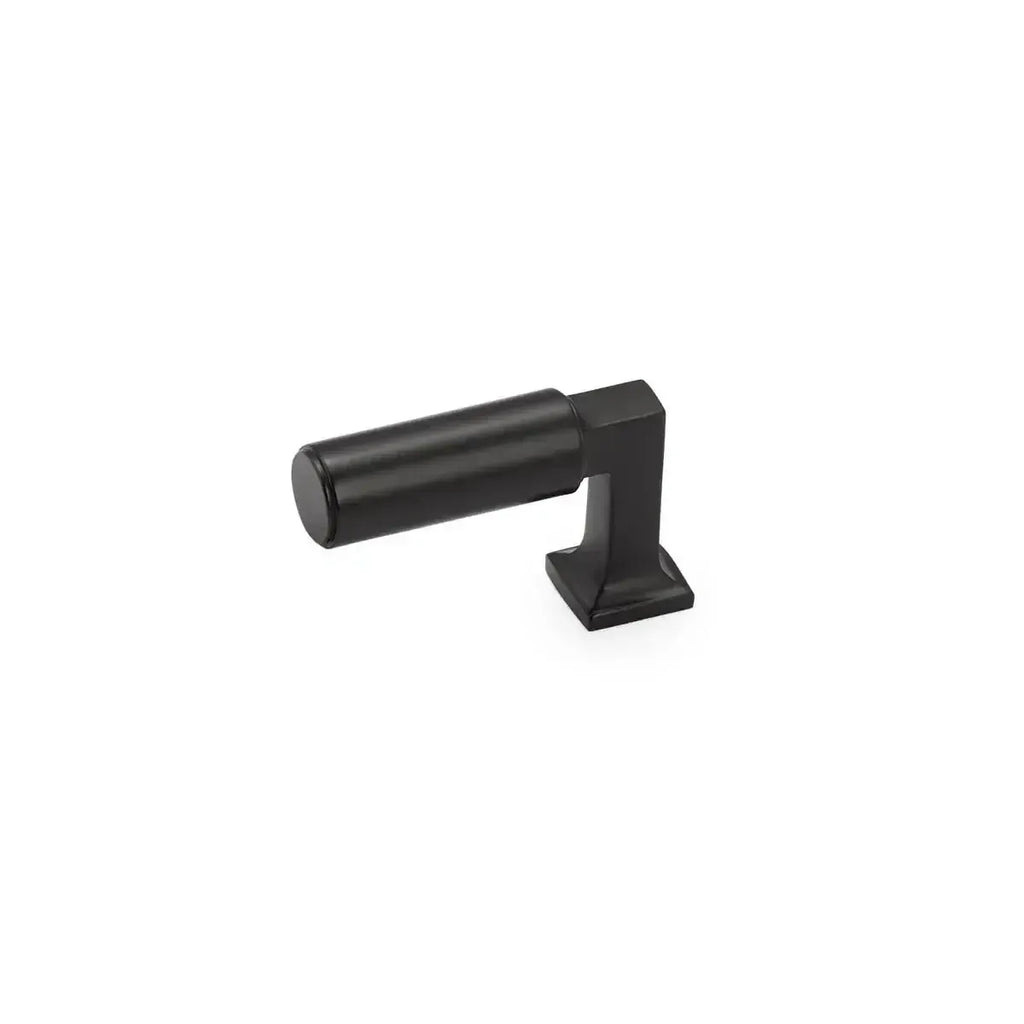 Schaub Jaladera de Dedo Haniburton, 2" — Negro Mate
