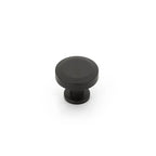 Schaub Perilla Heathrow Redonda, 1-1/4" — Negro Mate