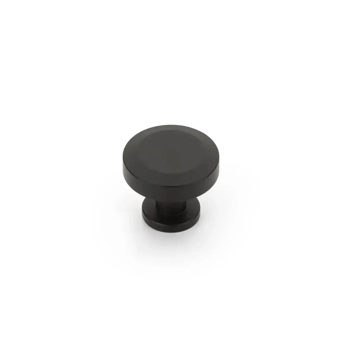 Schaub Perilla Heathrow Redonda, 1-1/4" — Negro Mate