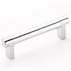 Emtek SELECT Jaladera Rectangular Lisa — Cromo Pulido