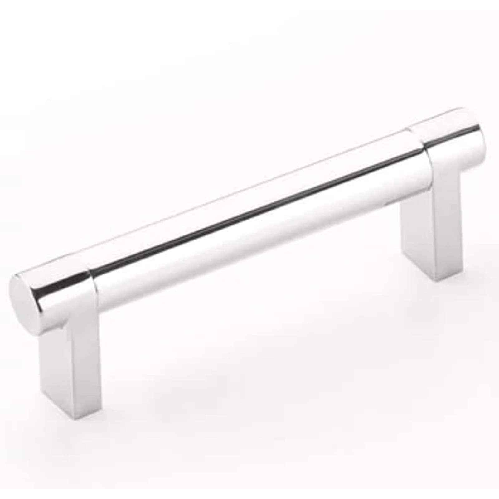 Emtek SELECT Jaladera Rectangular Lisa — Cromo Pulido