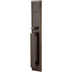 Emtek Juego de Entrada — Melrose Tubular — Bronce Aceitado