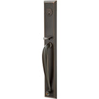Emtek Juego de Entrada — Jefferson — Bronce Aceitado