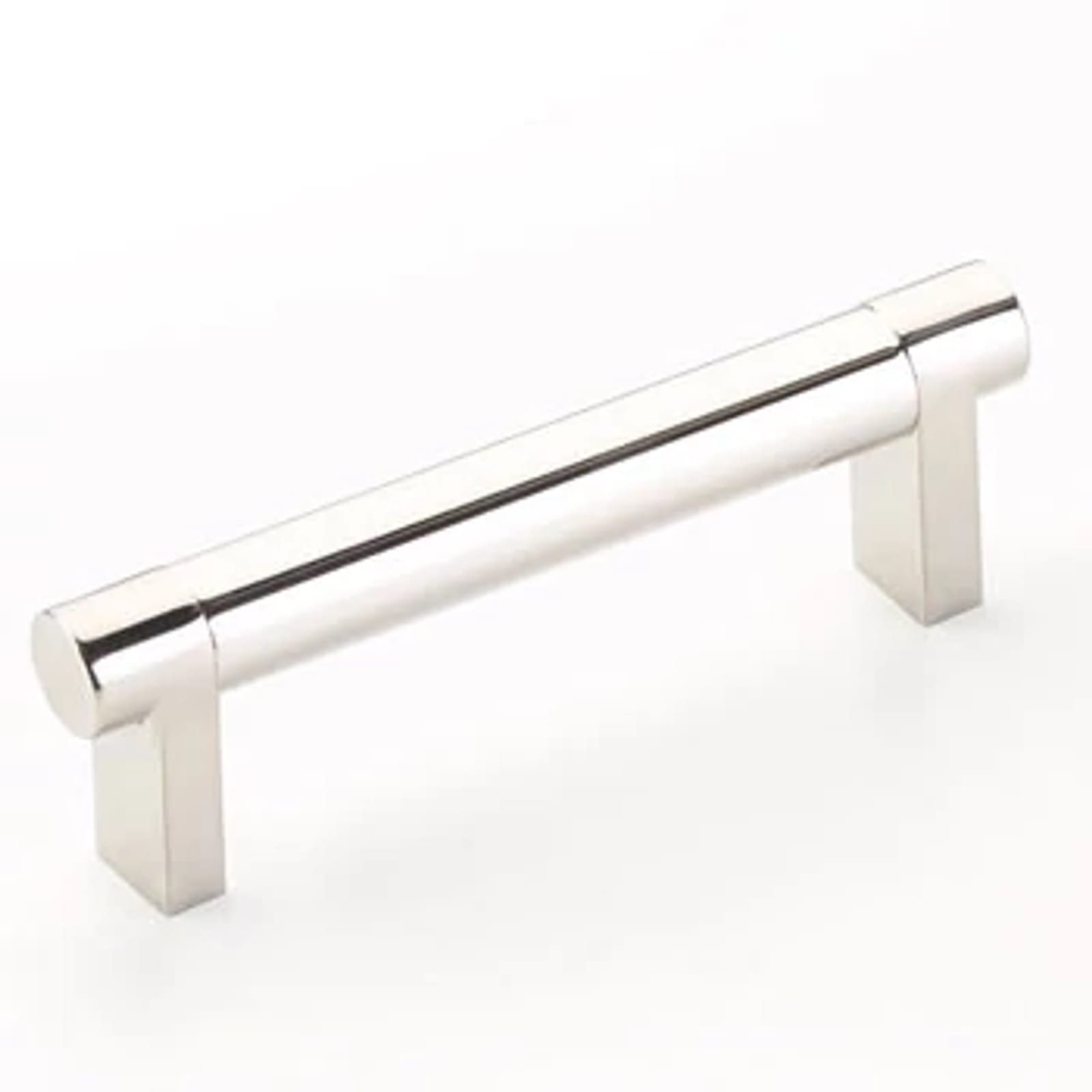 Emtek SELECT Jaladera Rectangular Lisa — Níquel Pulido