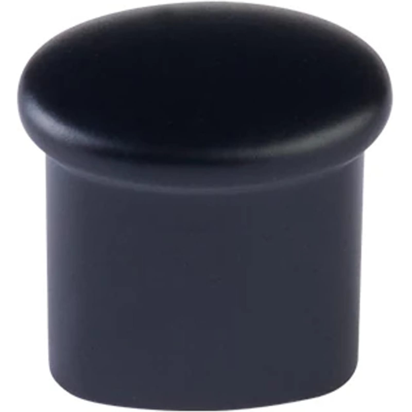 Emtek Perilla Habitat Button — Negro Mate