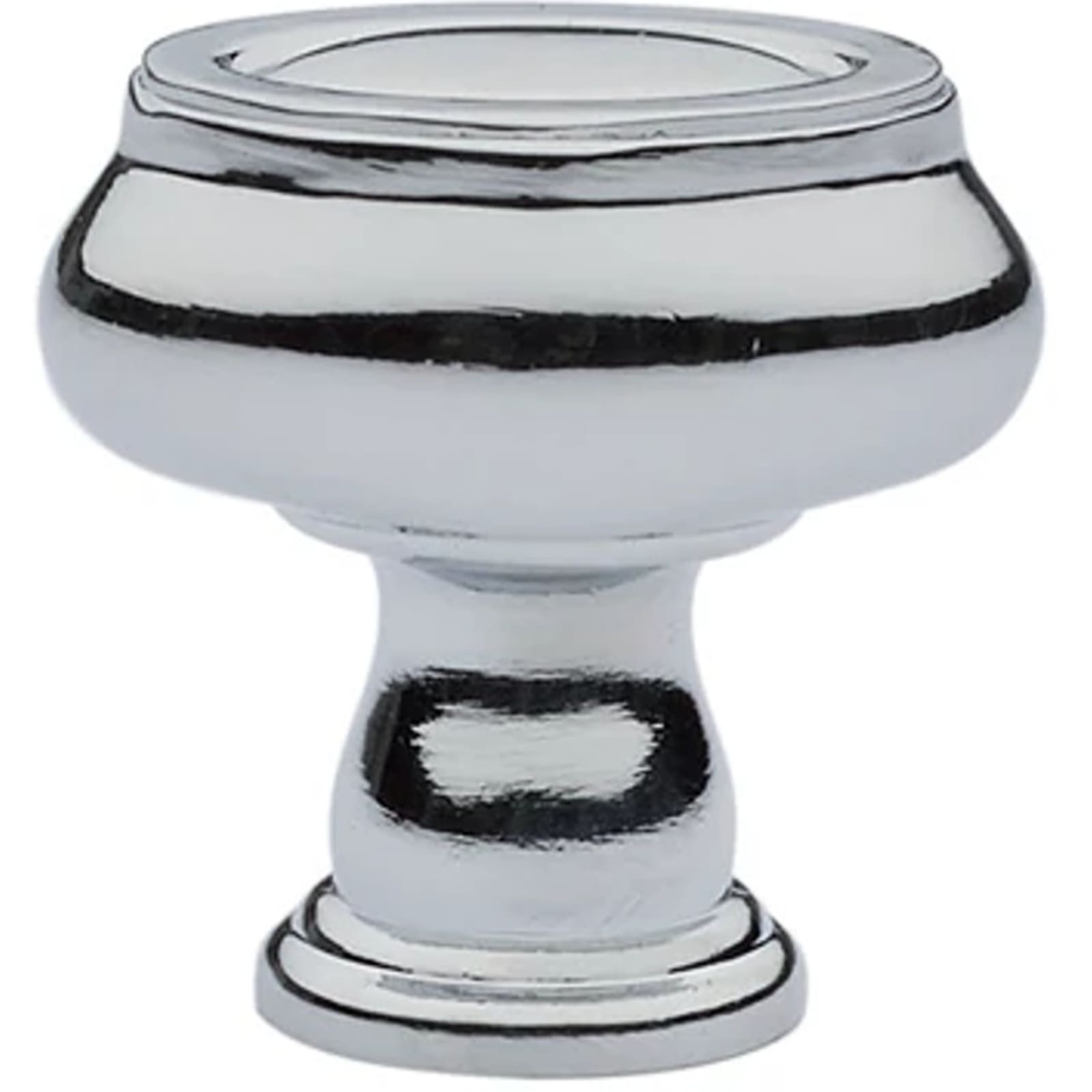 Emtek Perilla Geometric Call Ovalada, 1-3/4" — Cromo Pulido