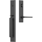 Emtek Juego de Entrada — Transitional Heritage Full Length — Bronce Aceitado