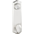 Emtek Chapa Lateral con Llave — Colonial 5-1/2"