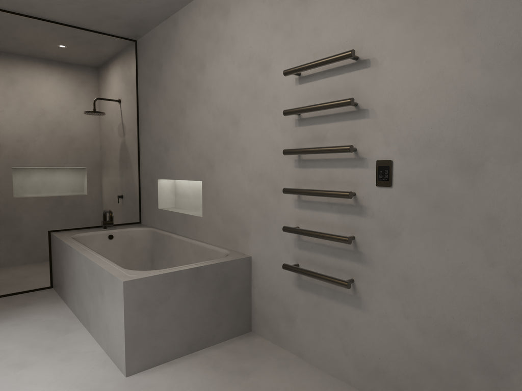 Modello i Redondo 20" Barra Individual Cableada en Níquel Satinado