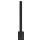 Modello i Cuadrado 20" Barra Individual Cableada en Níquel Satinado