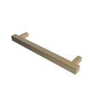 Modello i Cuadrado 20" Barra Individual Cableada en Níquel Satinado