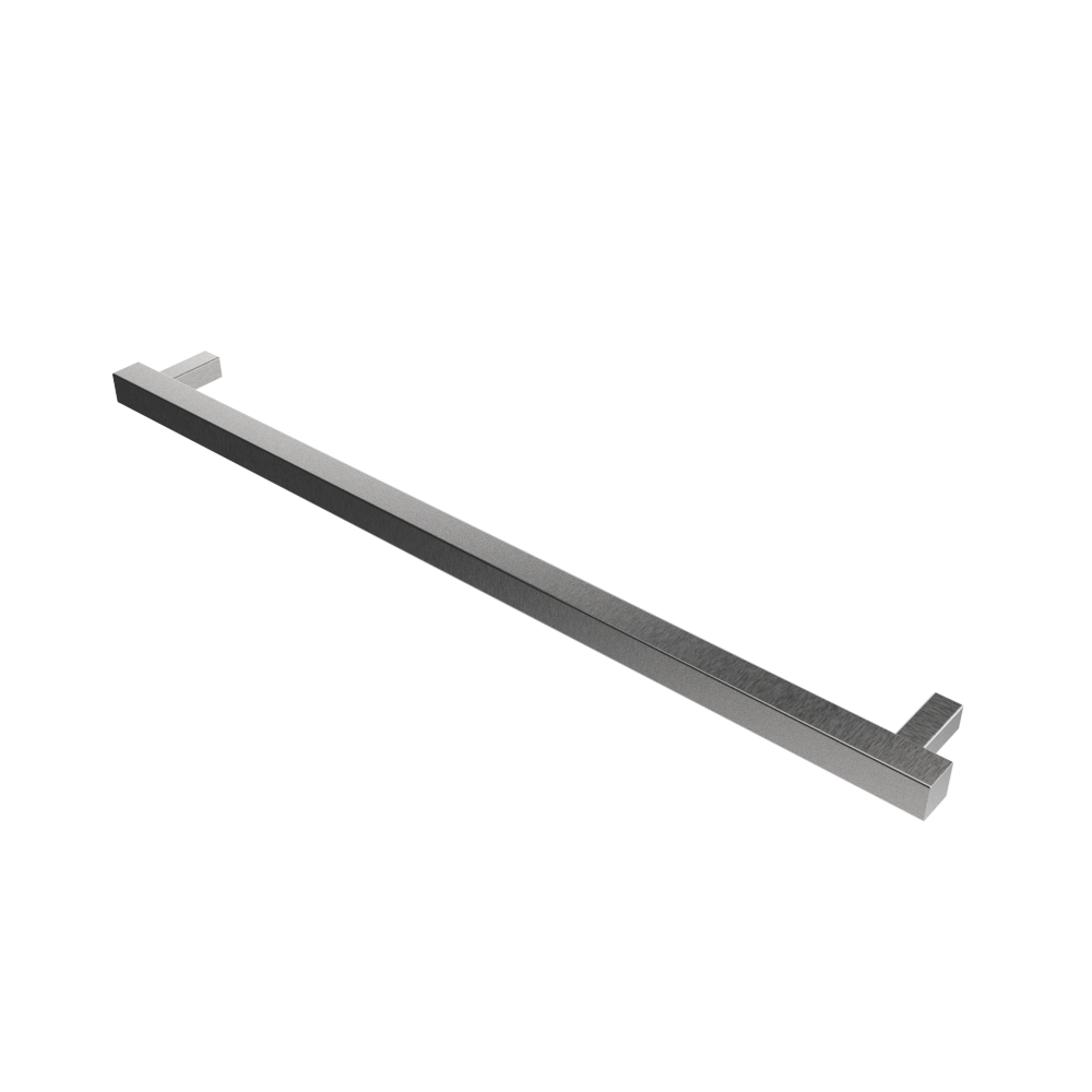 Modello i Cuadrado 40" Barra Individual Cableada en Níquel Satinado