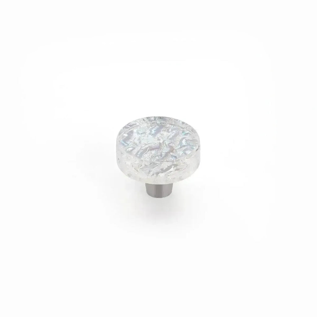 Schaub Perilla Ice Pearl Blue Note**** We de Vidrio Redonda, 1-1/2" diám.