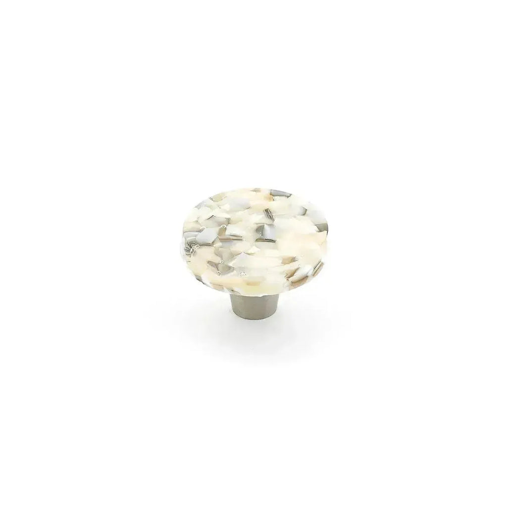 Schaub Perilla Ice Sable Pebbles Note**** We de Vidrio Redonda, 1-1/2" diám.