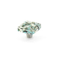 Schaub Perilla Fused Sapphire Silk Stainless Steel Call de Vidrio Cuadrada, 1-1/2"