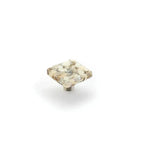 Schaub Perilla Ice Sable Pebbles Note**** We de Vidrio Cuadrada, 1-1/2" diám.