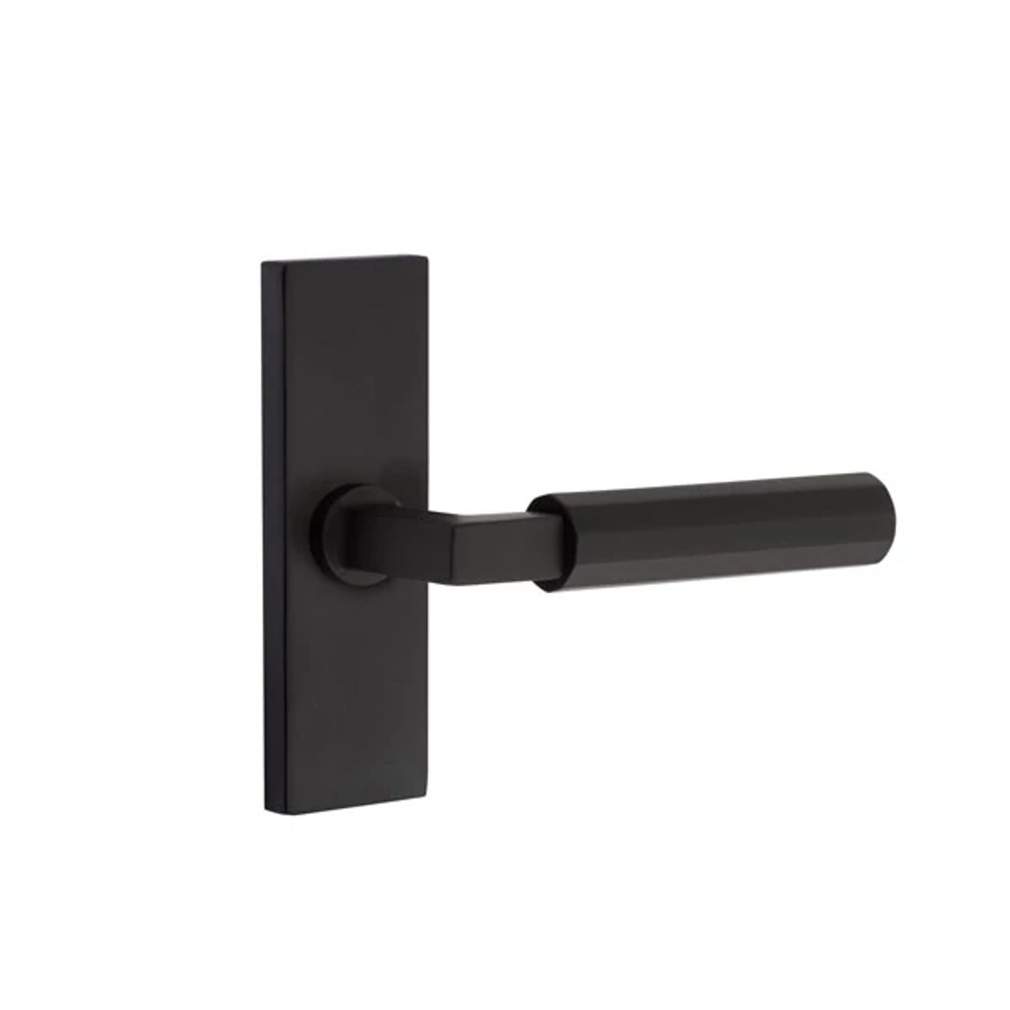 Negro Mate · 1-1/2"x5" Rosette