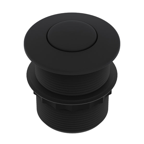 Rohl Botón Neumático para Triturador - Transicional - Negro Mate