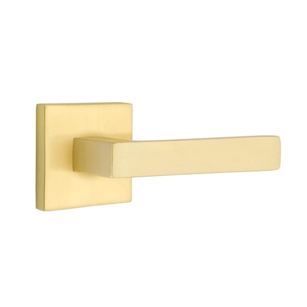 Latón Satinado · Square Rosette