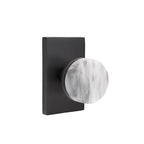 Negro Mate · Modern Rectangular Rosette