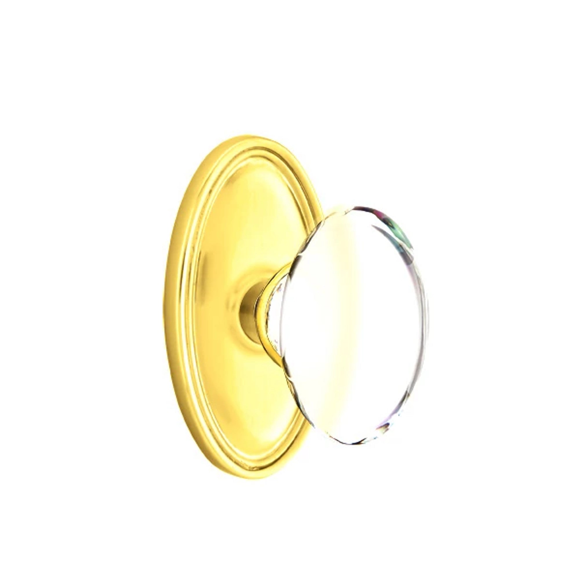 Latón Pulido · Oval Rosette