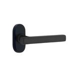 Negro Mate · 1-1/2" x3" Oval Rosette