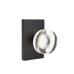 Negro Mate · Modern Rectangular Rosette