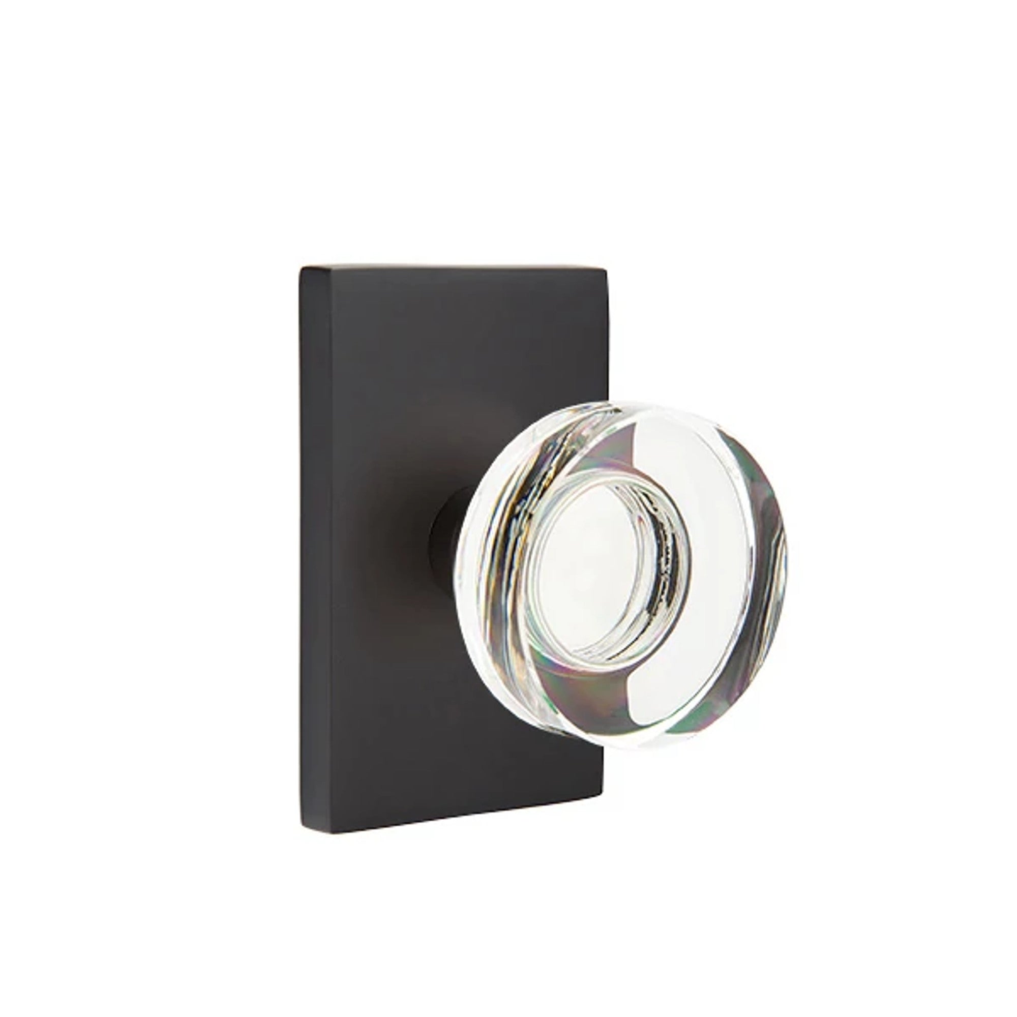 Negro Mate · Modern Rectangular Rosette