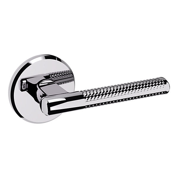 Baldwin Hardware Manija L015 con Roseta R016 — Cromo pulido — Dummy completo