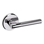 Baldwin Hardware Manija L015 con Roseta R016 — Cromo pulido — Paso