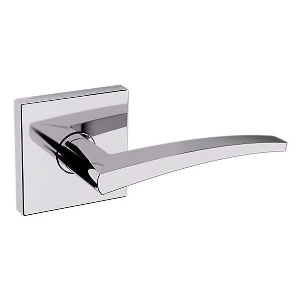 Baldwin Hardware Manija L022 con Roseta R017 — Cromo pulido — Paso