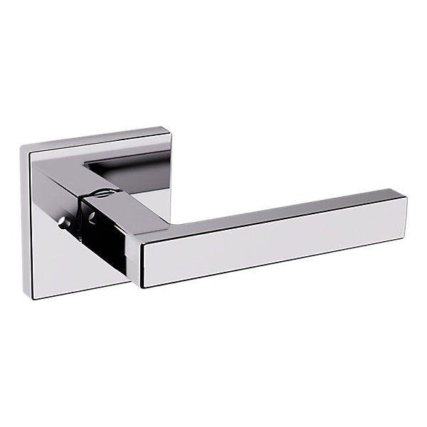 Baldwin Hardware Manija L023 con Roseta R017 — Cromo pulido — Privacidad