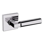 Baldwin Hardware Manija L029 Gramercy con Roseta R017 — Cromo pulido — Paso
