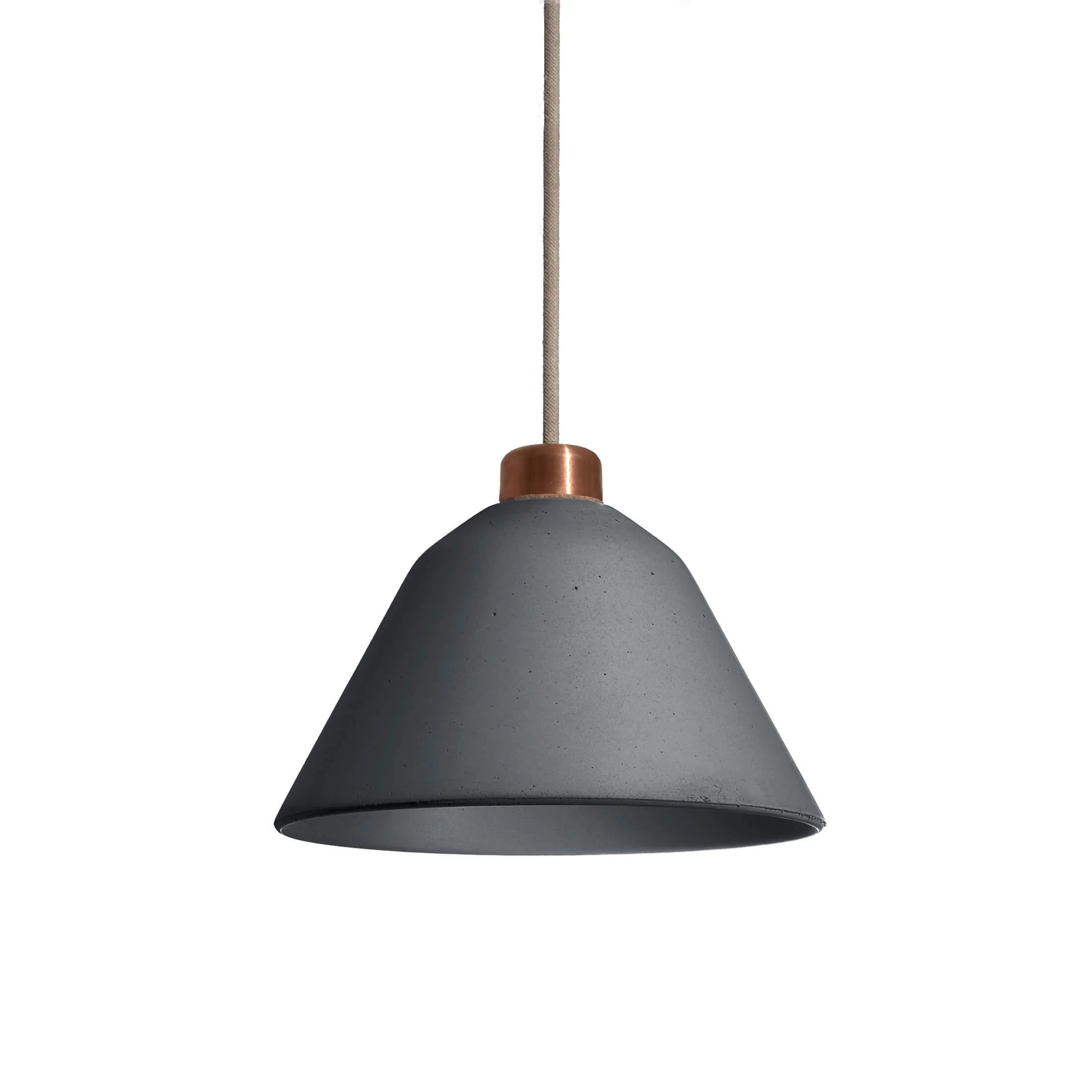 lámpara de concreto minimalista Ovilia