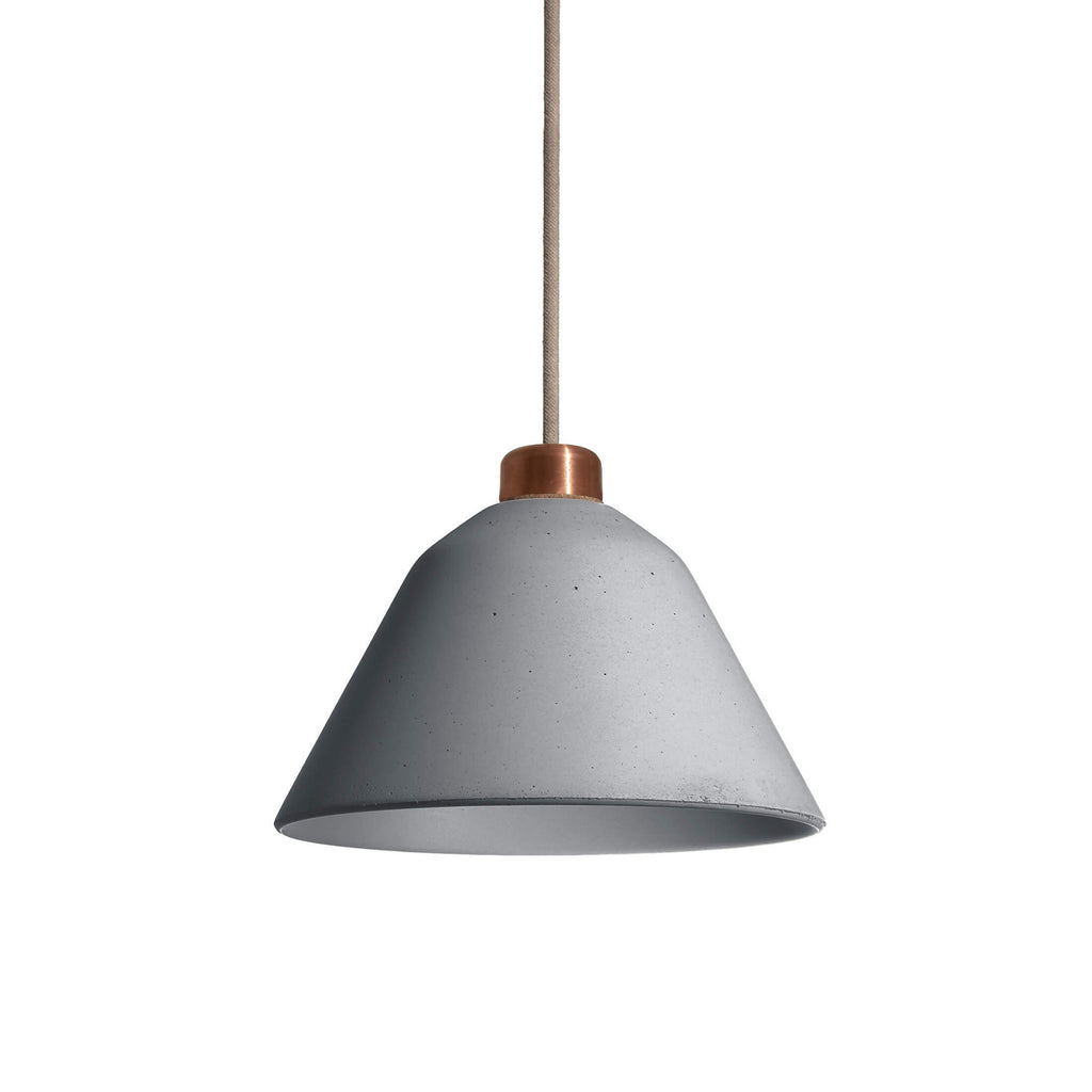 lámpara de concreto minimalista Ovilia